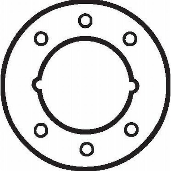 Hole Filler Plate for Grade 1 Key in Lever for 1-3/8" Doors 10PK